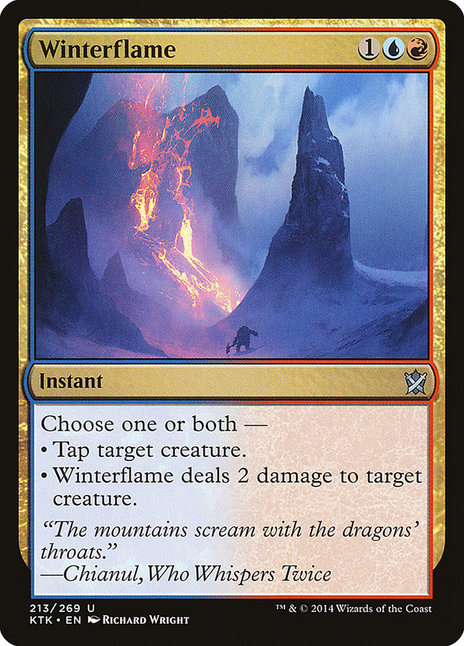 Winterflame (213) [Khans of Tarkir] | Odin's Place