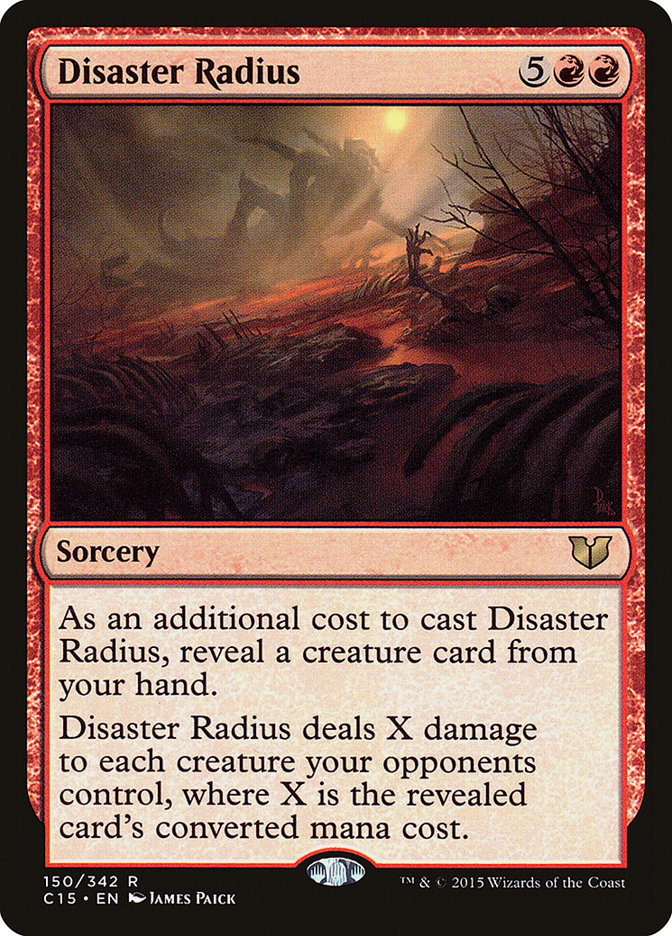 Disaster Radius (150) [Commander 2015] | Odin's Place