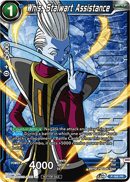 Whis, Stalwart Assistance (Unison Warrior Series Boost Tournament Pack Vol. 7 - Winner) (P-368) [Tournament Promotion Cards] | Odin's Place