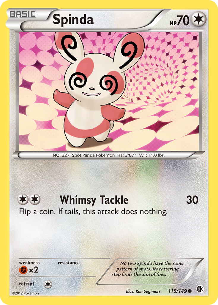 Spinda (115/149) [Black & White: Boundaries Crossed] | Odin's Place