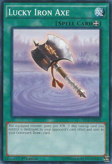 Lucky Iron Axe [YS16-EN028] Common | Odin's Place