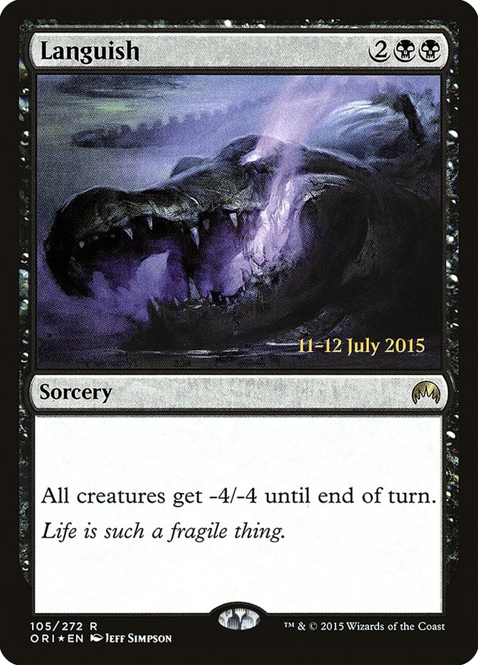 Languish (105) [Magic Origins Prerelease Promos] | Odin's Place