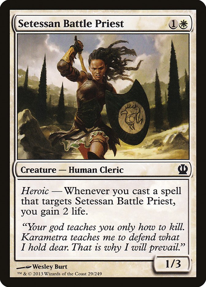 Setessan Battle Priest (29) [Theros] | Odin's Place