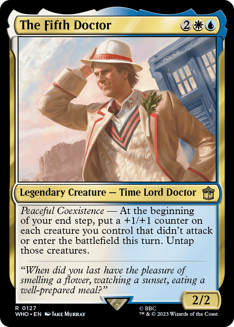 The Fifth Doctor [Doctor Who] | Odin's Place