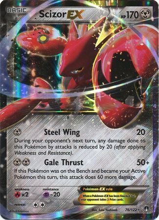 Scizor EX (76/122) (Jumbo Card) [XY: BREAKpoint] | Odin's Place