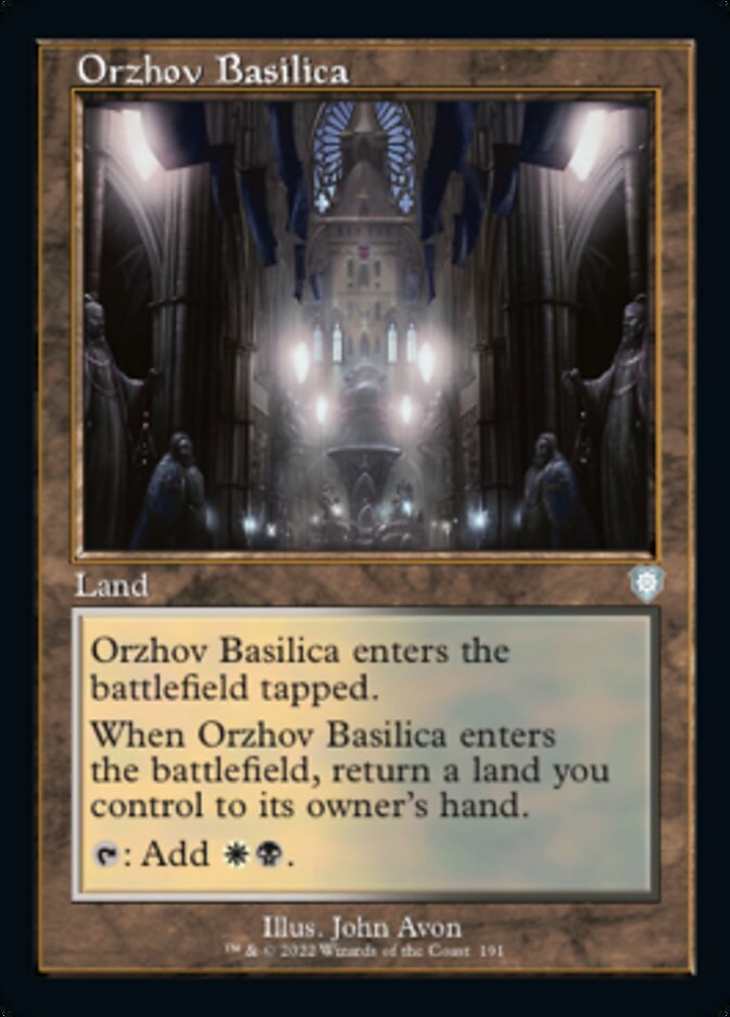 Orzhov Basilica (Retro) [The Brothers' War Commander] | Odin's Place