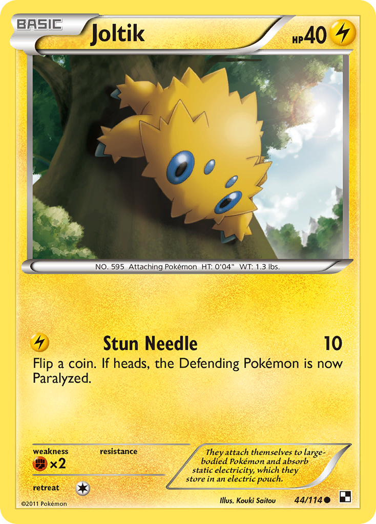 Joltik (44/114) [Black & White: Base Set] | Odin's Place