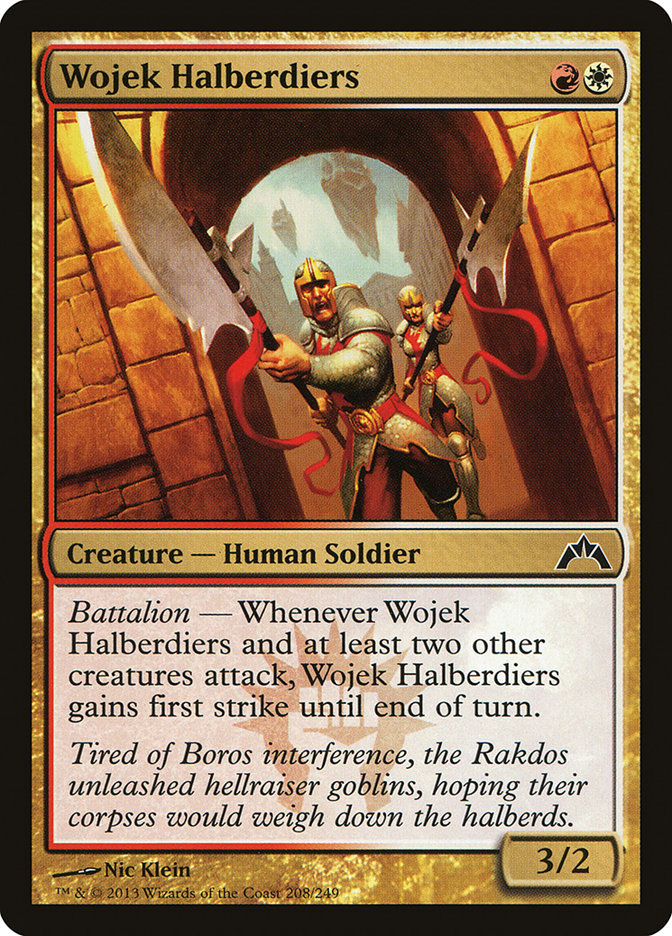 Wojek Halberdiers (208) [Gatecrash] | Odin's Place