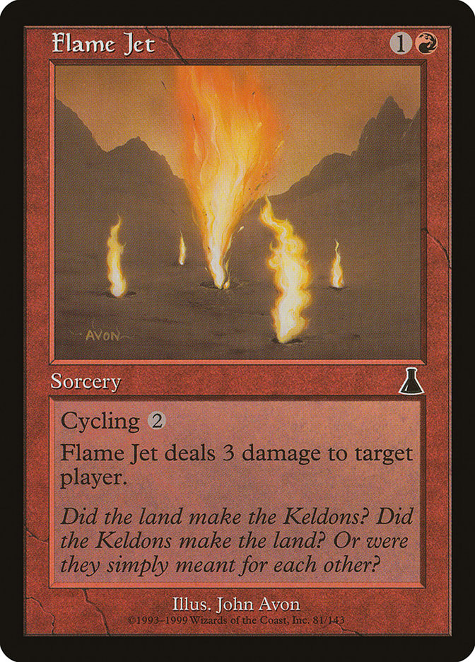 Flame Jet (81) [Urza's Destiny] | Odin's Place