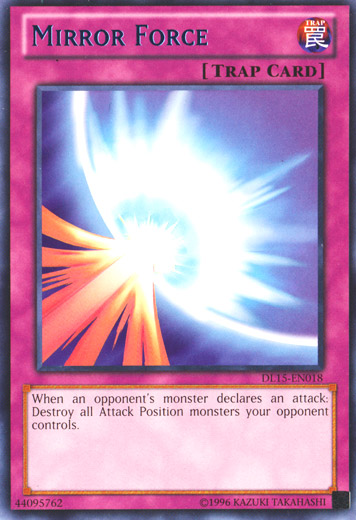 Mirror Force (Blue) [DL15-EN018] Rare | Odin's Place