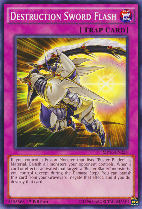 Destruction Sword Flash [MP16-EN226] Common | Odin's Place