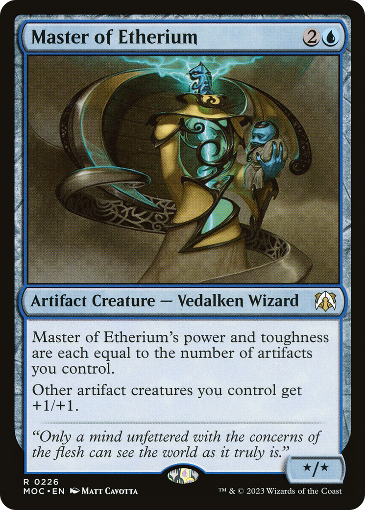 Master of Etherium [March of the Machine Commander] | Odin's Place