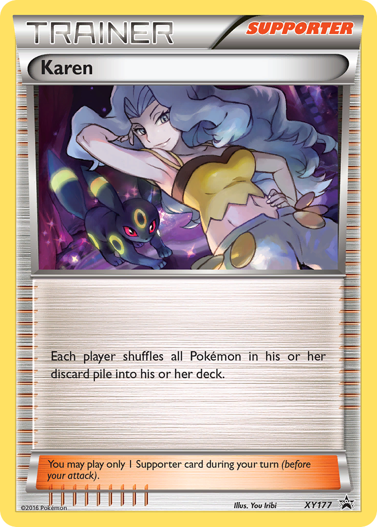 Karen (XY177) [XY: Black Star Promos] | Odin's Place