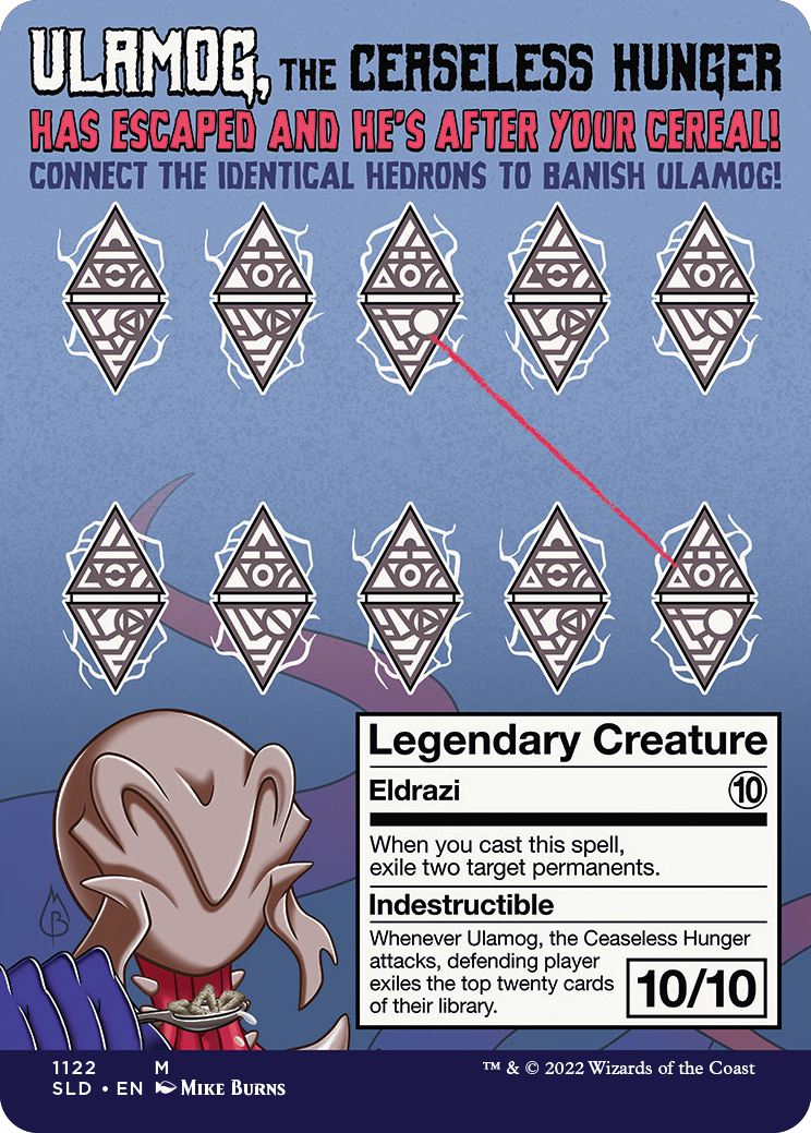 Ulamog, the Ceaseless Hunger (Borderless) [Secret Lair Drop Series] | Odin's Place