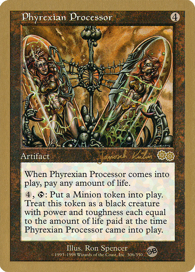 Phyrexian Processor (Janosch Kuhn) (SB) [World Championship Decks 2000] | Odin's Place
