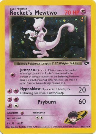 Rocket's Mewtwo (14/132) [Gym Challenge Unlimited] | Odin's Place
