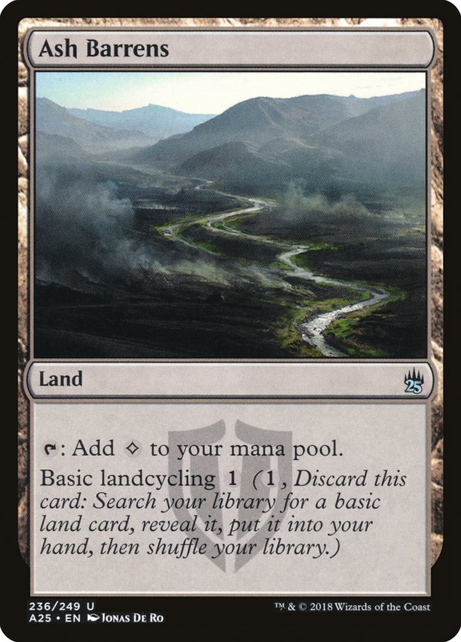 Ash Barrens (236) [Masters 25] | Odin's Place