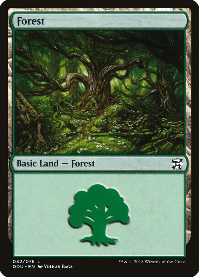 Forest (32) [Duel Decks: Elves vs. Inventors] | Odin's Place
