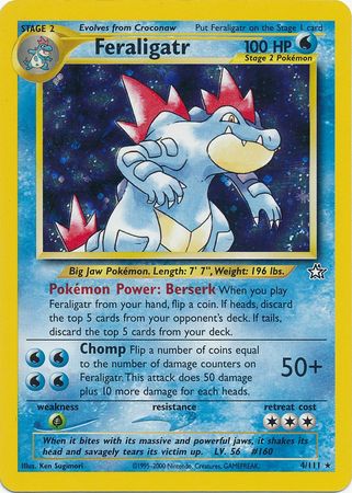 Feraligatr (4/111) [Neo Genesis Unlimited] | Odin's Place