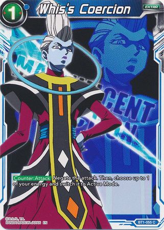 Whis's Coercion (BT1-055) [Magnificent Collection Fusion Hero] | Odin's Place