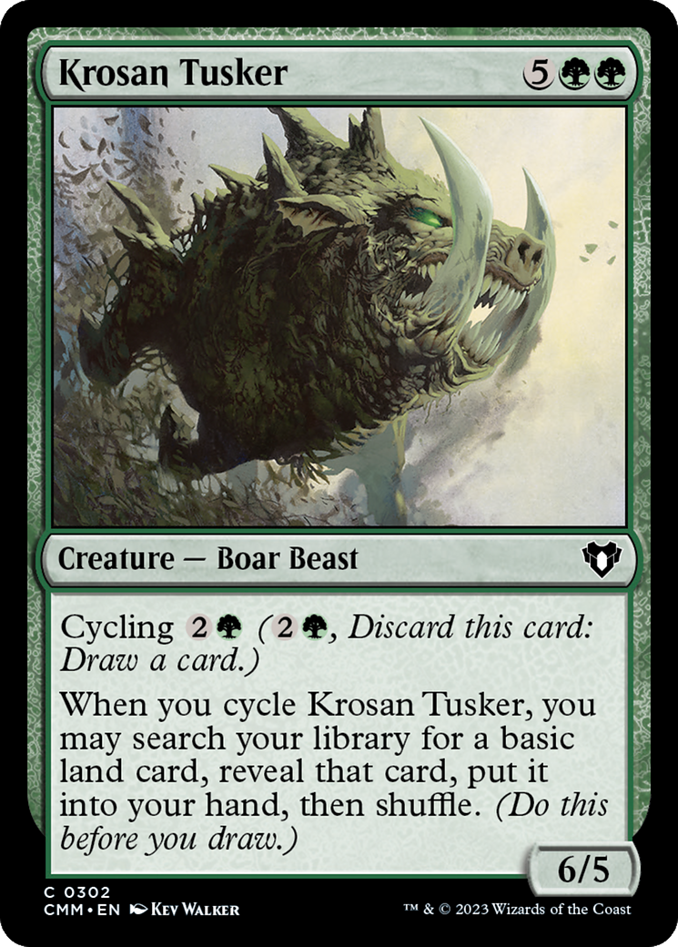 Krosan Tusker [Commander Masters] | Odin's Place