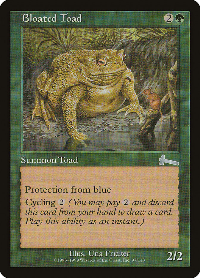 Bloated Toad (97) [Urza's Legacy] | Odin's Place