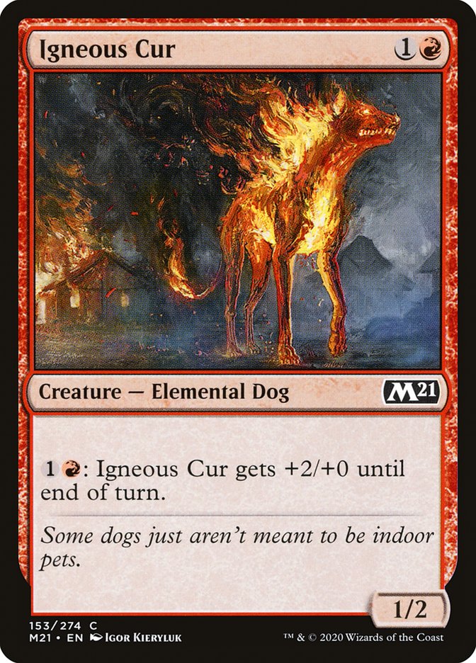 Igneous Cur [Core Set 2021] | Odin's Place