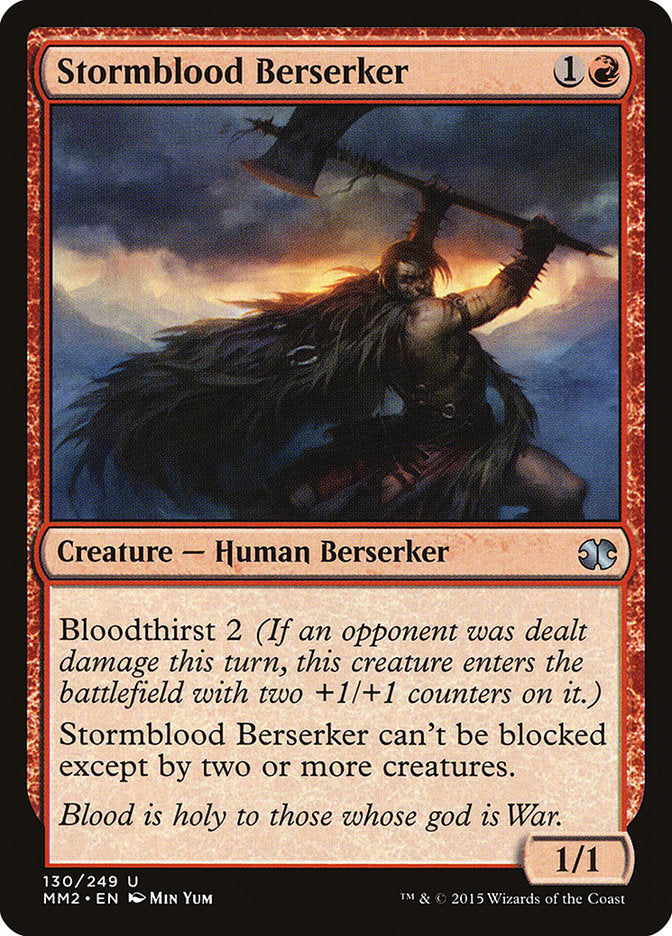 Stormblood Berserker (130) [Modern Masters 2015] | Odin's Place