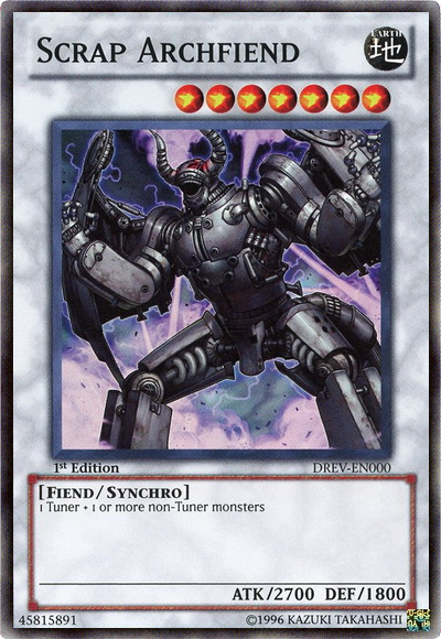 Scrap Archfiend [DREV-EN000] Super Rare | Odin's Place