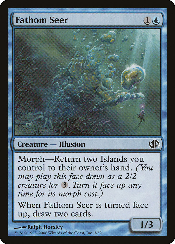 Fathom Seer (3) [Duel Decks: Jace vs. Chandra] | Odin's Place
