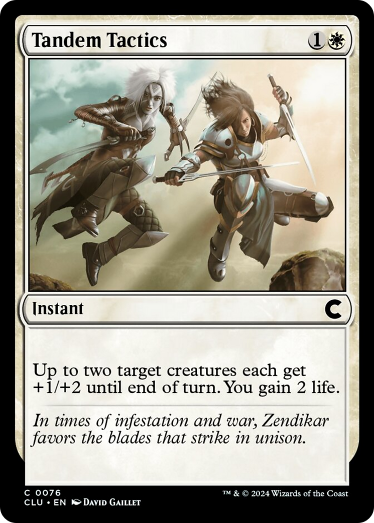 Tandem Tactics [Ravnica: Clue Edition] | Odin's Place