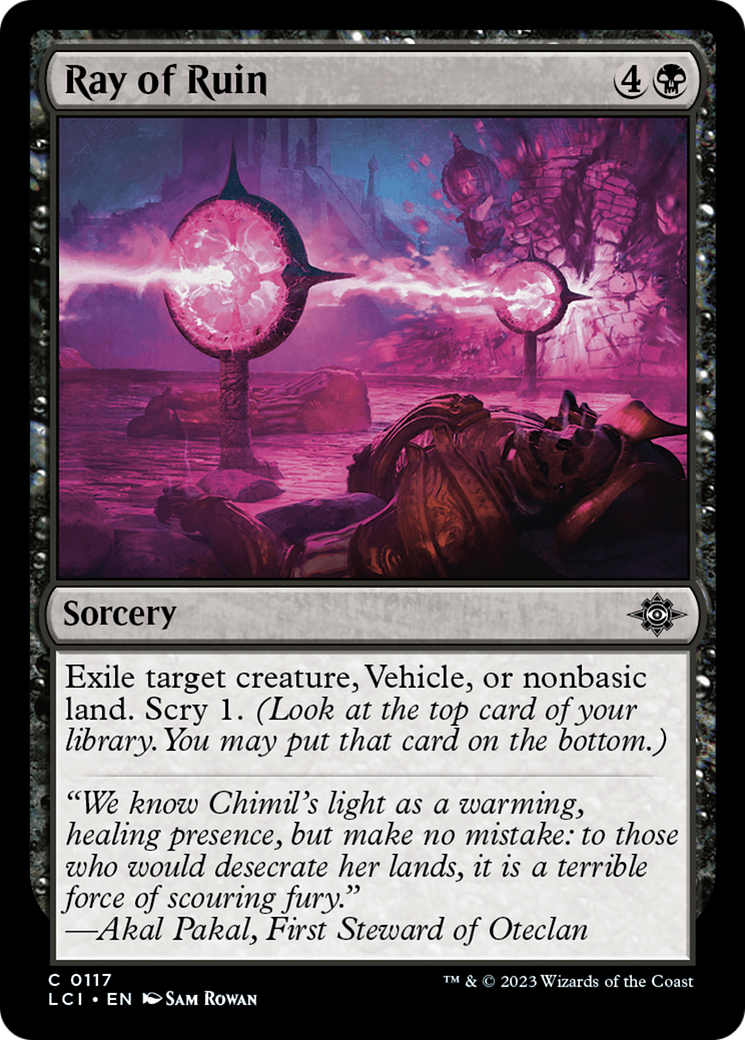 Ray of Ruin [The Lost Caverns of Ixalan] | Odin's Place