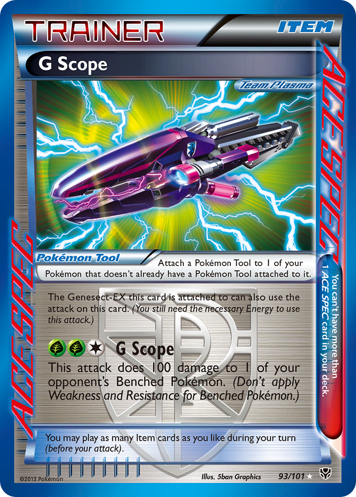 G Scope (93/101) [Black & White: Plasma Blast] | Odin's Place