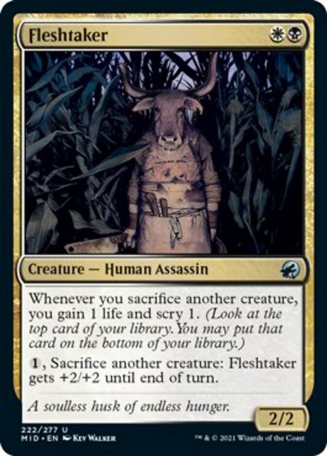 Fleshtaker [Innistrad: Midnight Hunt] | Odin's Place