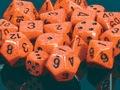Chessex Speckled Poly Set Fire Poly 7 Set | Odin's Place