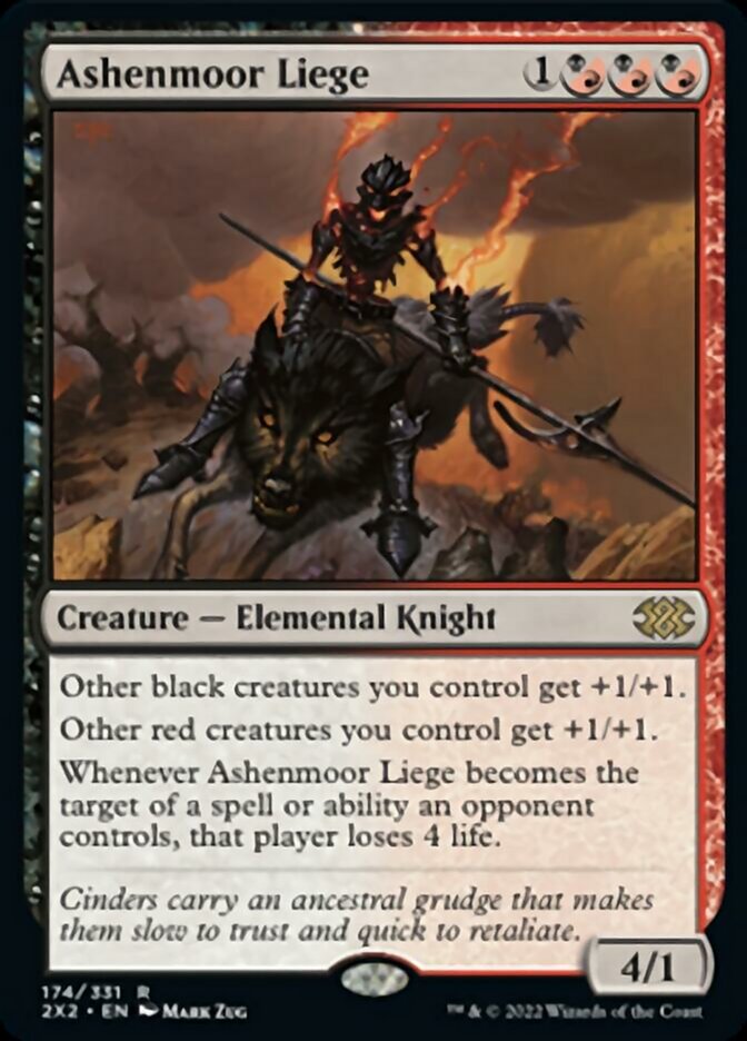 Ashenmoor Liege [Double Masters 2022] | Odin's Place