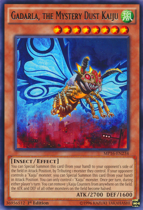 Gadarla, the Mystery Dust Kaiju [MP16-EN234] Rare | Odin's Place