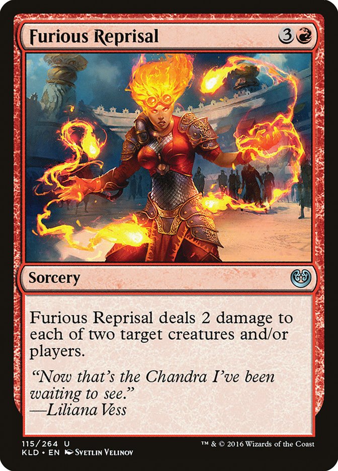 Furious Reprisal (115) [Kaladesh] | Odin's Place