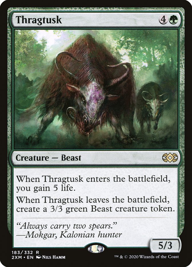 Thragtusk [Double Masters] | Odin's Place