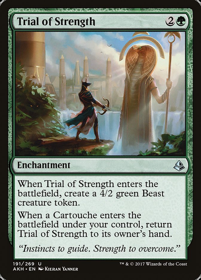 Trial of Strength (191) [Amonkhet] | Odin's Place