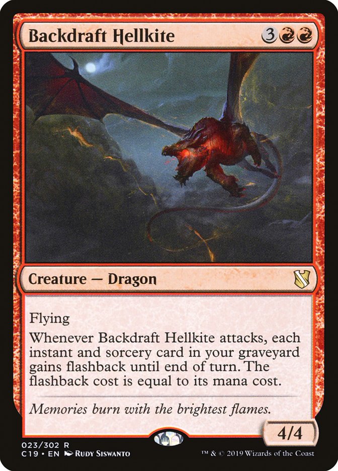 Backdraft Hellkite [Commander 2019] | Odin's Place