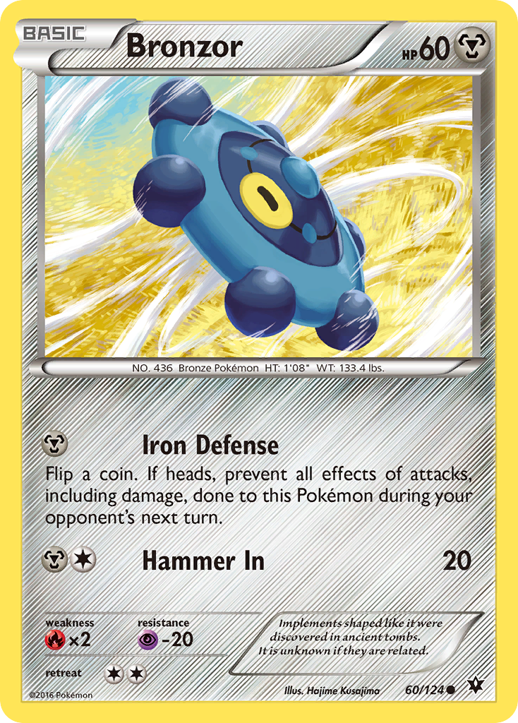 Bronzor (60/124) [XY: Fates Collide] | Odin's Place