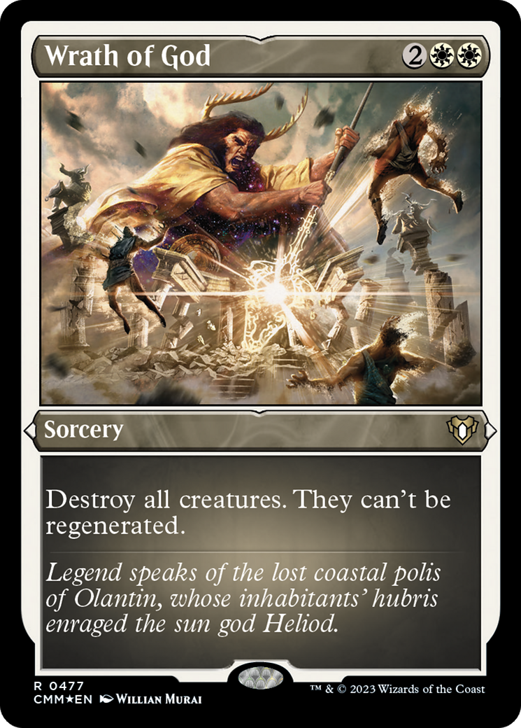 Wrath of God (Foil Etched) [Commander Masters] | Odin's Place