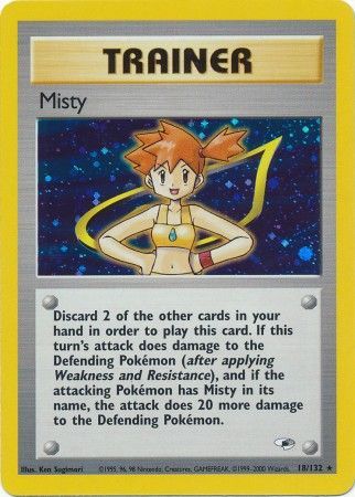 Misty (18/132) [Gym Heroes Unlimited] | Odin's Place