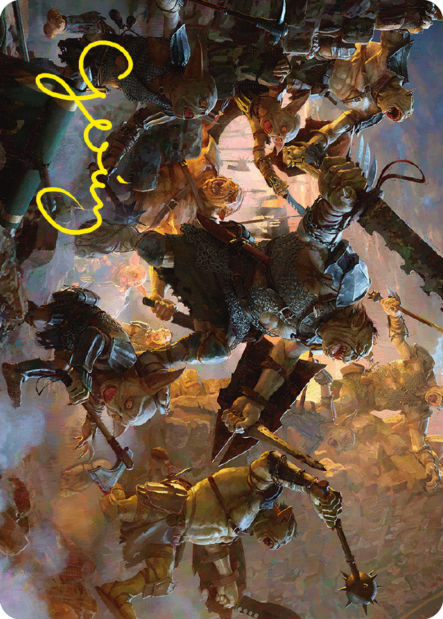 Thrill of Possibility Art Card (Gold-Stamped Signature) [The Lord of the Rings: Tales of Middle-earth Art Series] | Odin's Place
