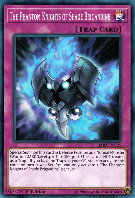 The Phantom Knights of Shade Brigandine [LEHD-ENC25] Common | Odin's Place