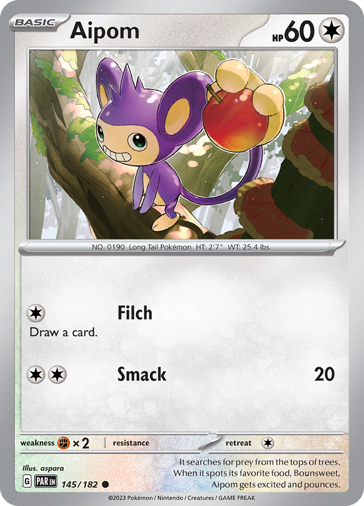 Aipom (145/182) [Scarlet & Violet: Paradox Rift] | Odin's Place