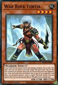 War Rock Fortia [BLVO-EN093] Super Rare | Odin's Place