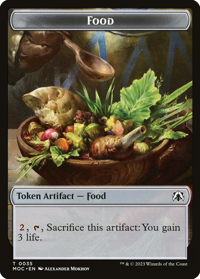 Food Token [March of the Machine] | Odin's Place