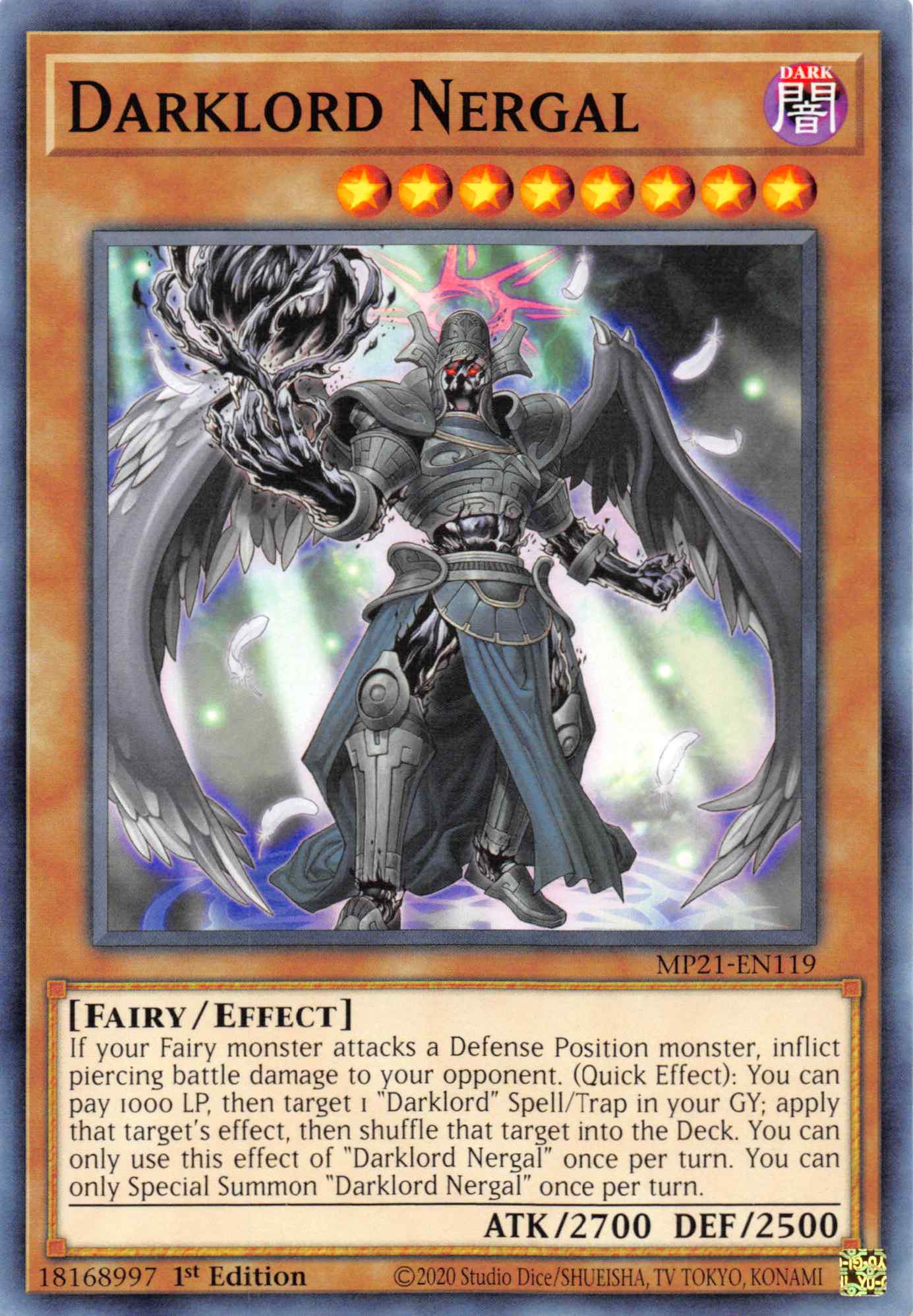 Darklord Nergal [MP21-EN119] Common | Odin's Place